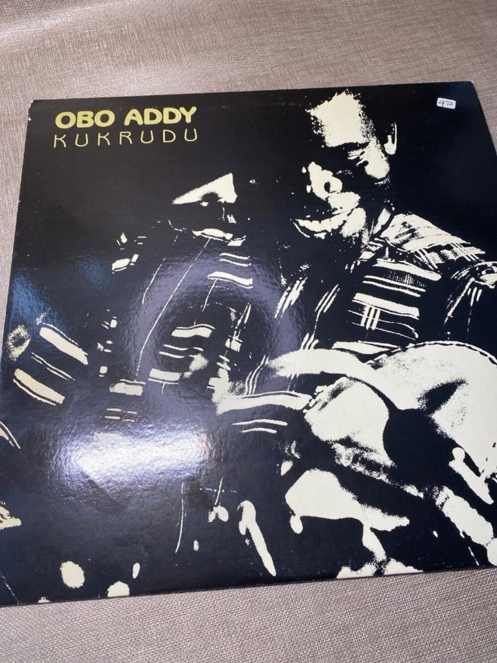 Obo Addy Kukrudu LP 1982 Avocet Records African Drum Music Vinyl